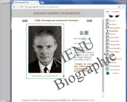 archive 2000 site web "historique" page biographie