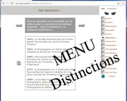 archive 2000 site web "historique" page distinctions