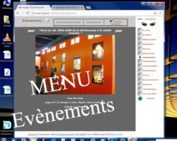 archive 2000 site web "historique" page évènements