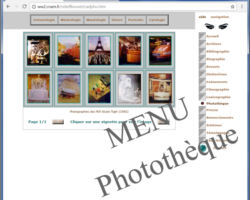 archive 2000 site web "historique" rubrique photothèque