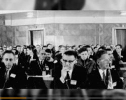 Congrès UNIATEC Moscou 1962 la salle Congrès UNIATEC Moscou 1962 la salle