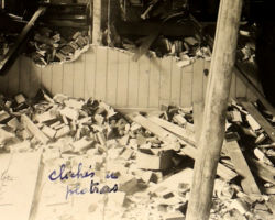 Destruction de la boutique de Félix Bonnet 92 boulevard de Clichy 1936 Destruction de la boutique de Félix Bonnet 92 boulevard de Clichy 1936