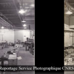 Laboratoire du Film Gaufré  installation  au CNRS au 23 rue du  Maroc Paris XIX° Laboratoire du Film Gaufré installation au CNRS au 23 rue du Maroc Paris XIX°