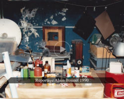 1990  reportage Alain Bonnet CNRS Institut Blaise Pascal  23 rue  du Maroc Paris XIX 1990 reportage Alain Bonnet CNRS Institut Blaise Pascal