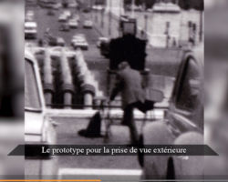 Prise de vue  de la Tour Eiffel au Trocadéro années 1970 Prise de vue de la Tour Eiffel au Trocadéro années 1970