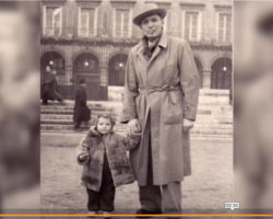 Au jardin des Tuileries 1950, Maurice Bonnet et Michèle - prise de vue Rolleifleix Au jardin des Tuileries 1950, Maurice Bonnet et Michèle - prise de vue Rolleifleix